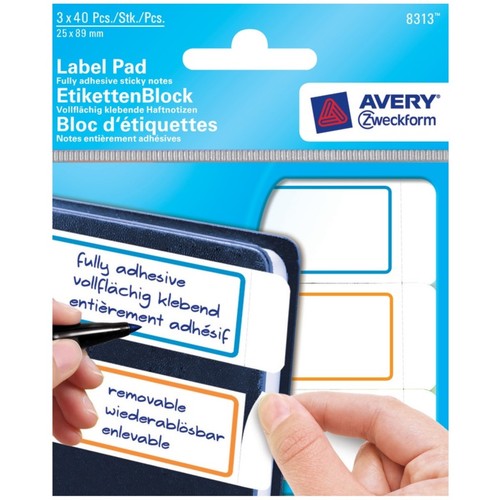 Avery etiketten block - avery,