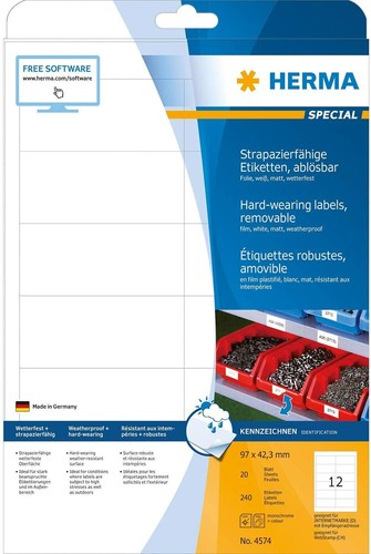 Herma 4574 wetterfeste - herma,