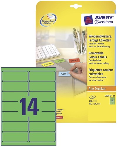 Avery 280x klebe etiketten - klebe-etiketten, a4