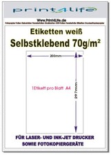10-1000 DRUCKER ETIKETTEN