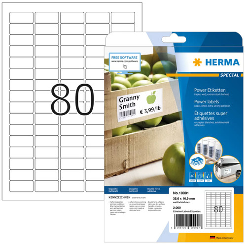 Herma 10901 power - 10901, etiketten