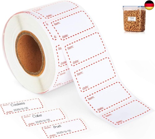 1000 etiketten selbstklebend - 1000,