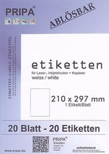 Klebe-Etiketten ablösbar