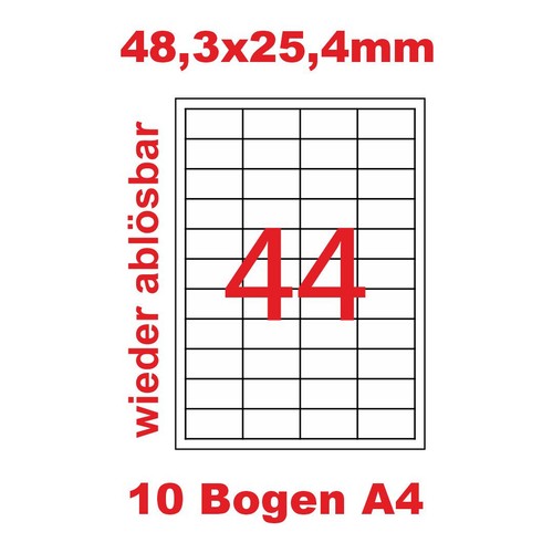 Blatt 3x25 4 mm - 10, 48,3x25,4